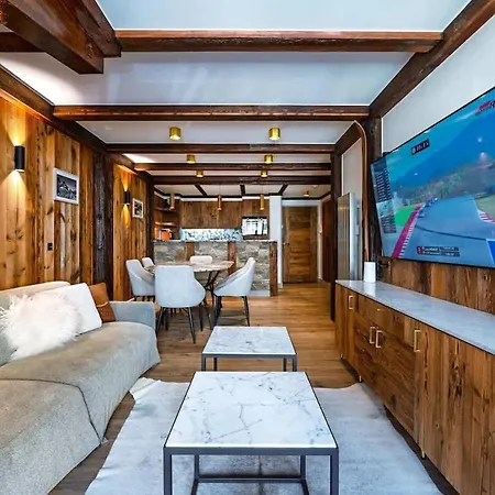 Lägenhet Luxury 70m2 Balcon Courchevel1850 Parking