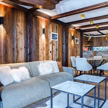 Luxury 70m2 Balcon Courchevel1850 Parking Lägenhet